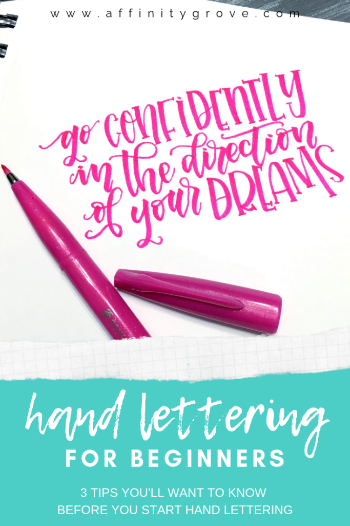 How to Start Hand-Lettering