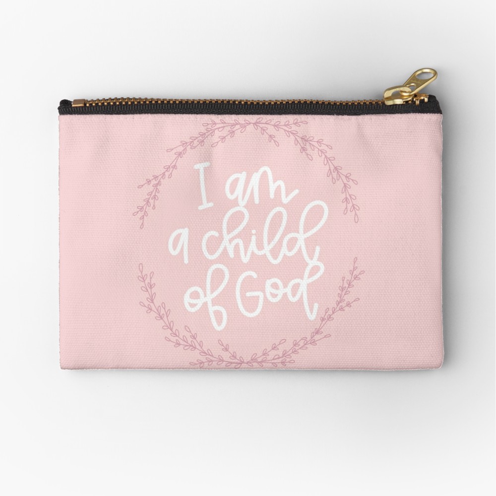 I am a child of God pouch