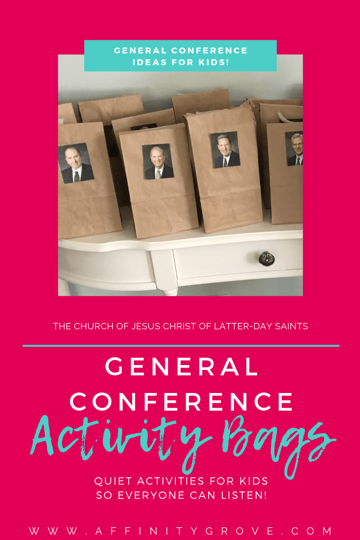 General Conference Activity Bags