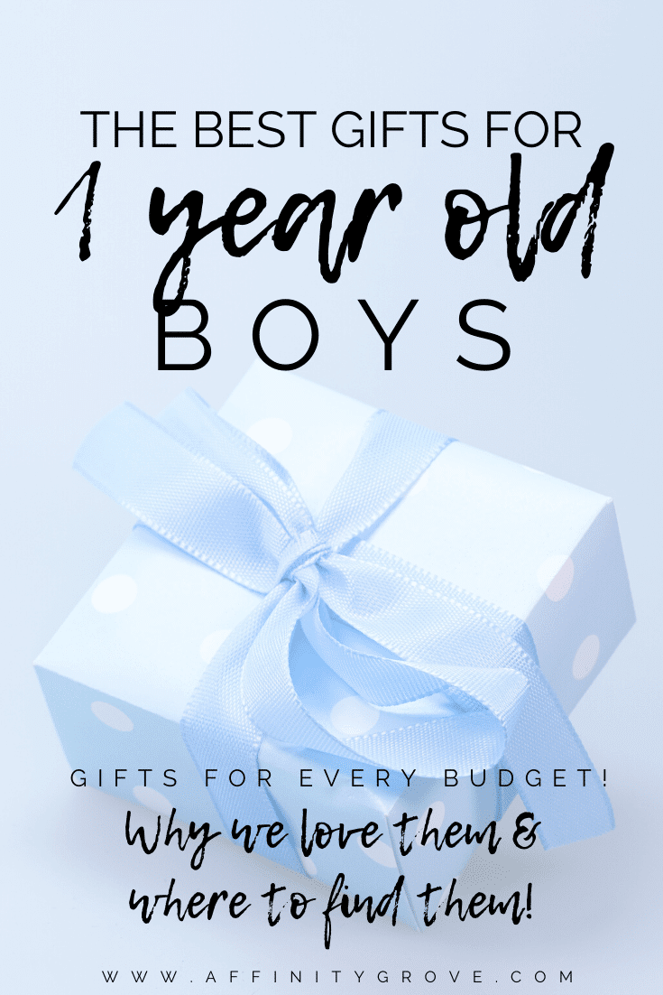 Find the BEST gift for a 1 year old BOY!