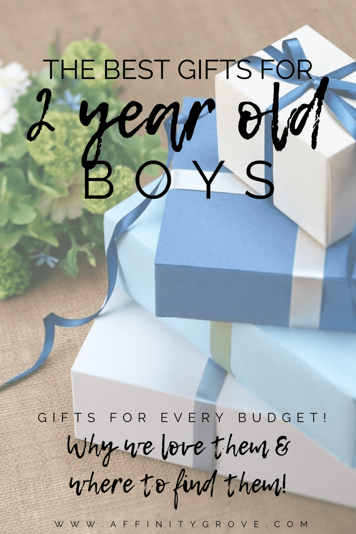 Find the BEST gift for a 2 year old BOY!