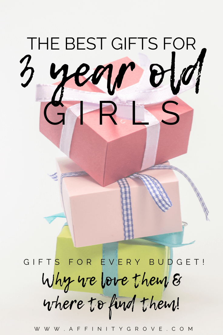 Find the BEST gift for a 3 year old Girl