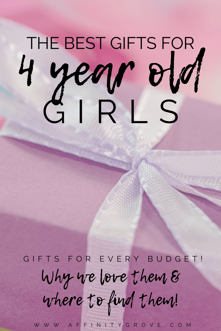 Find the BEST gift for a 4 year old Girl