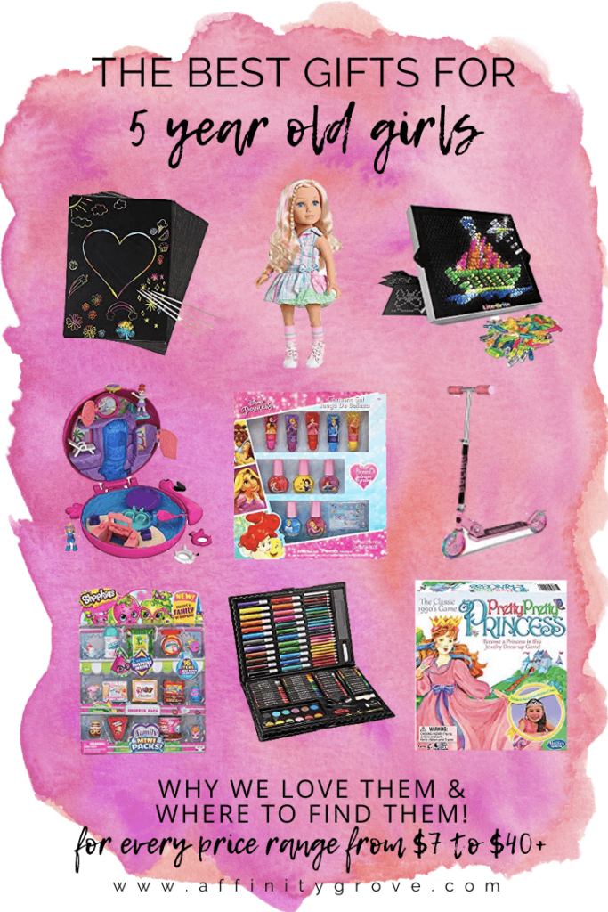 Find the BEST gift for a 5 Year Old Girl • Affinity Grove