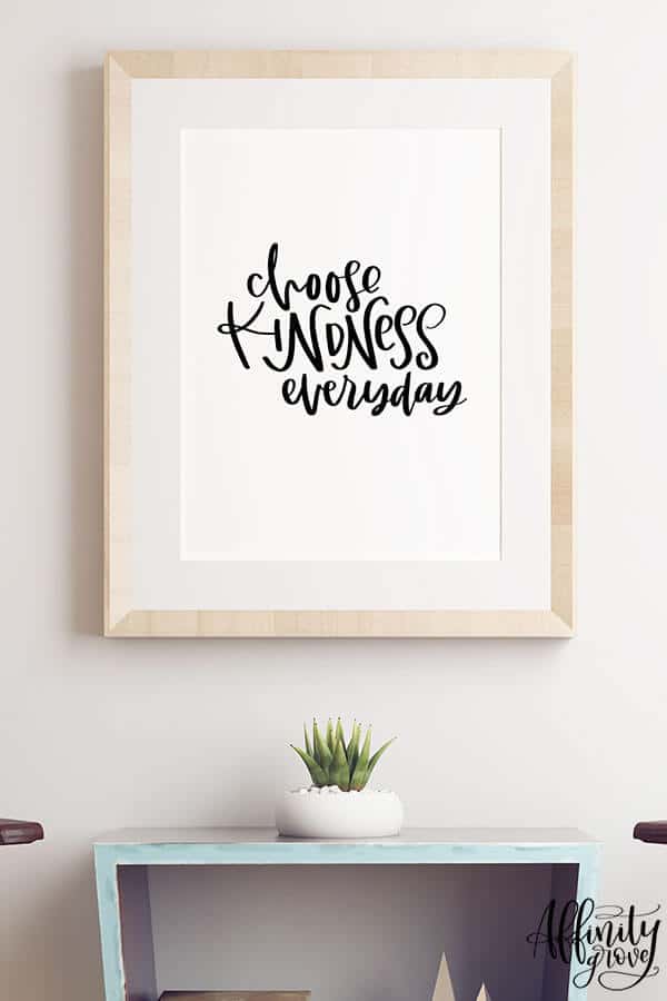 Kindness quote Printable