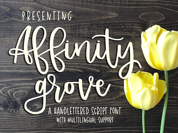 Affinity Grove Font