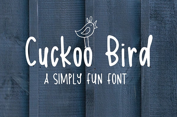 Cuckoo Bird Font