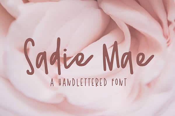 Sadie Mae Font