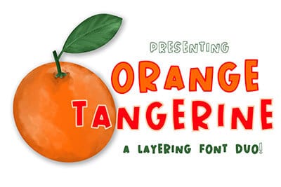 Orange Tangerine Font