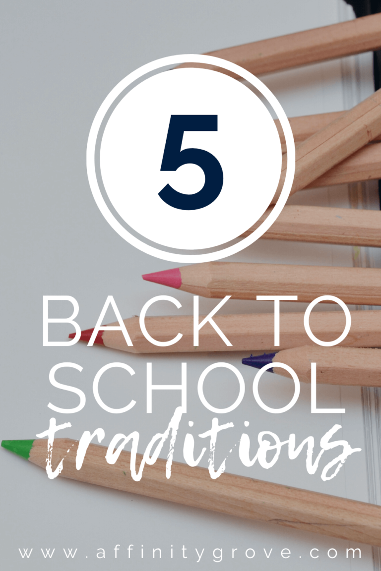 5 Back to School Traditions