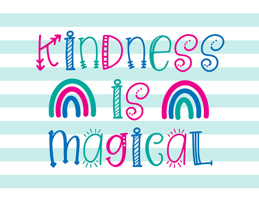 kindness is magical printable