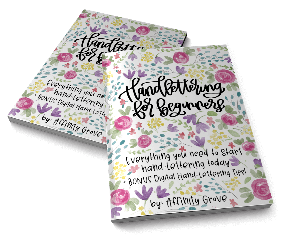 Hand lettering Ebook