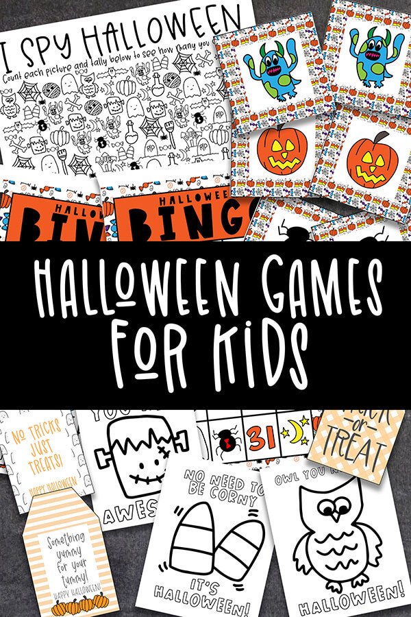 Halloween Games for Kids at Home