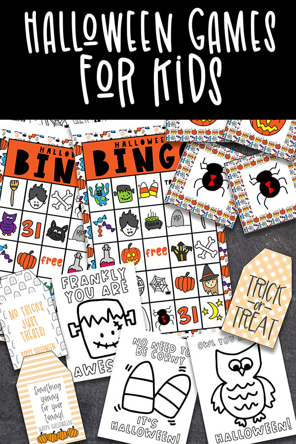 Halloween Games for Kids Pinterest
