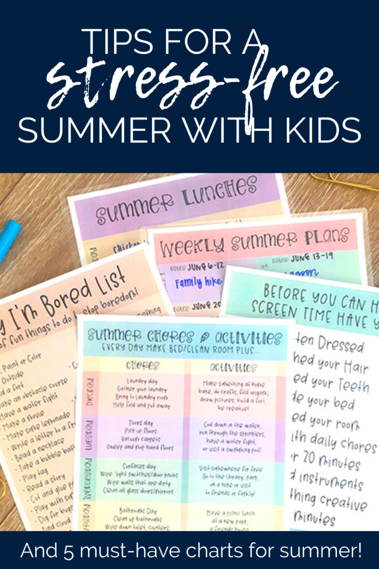 Tips for a Stress Free Summer