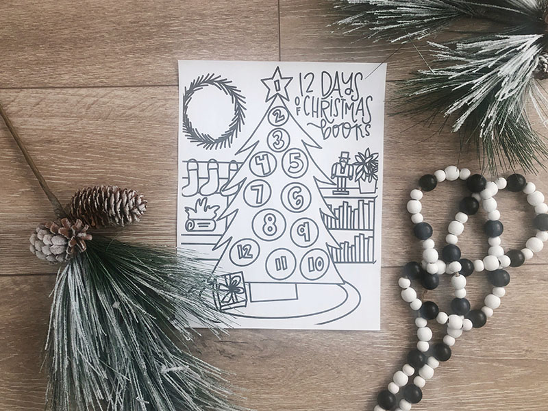advent coloring page