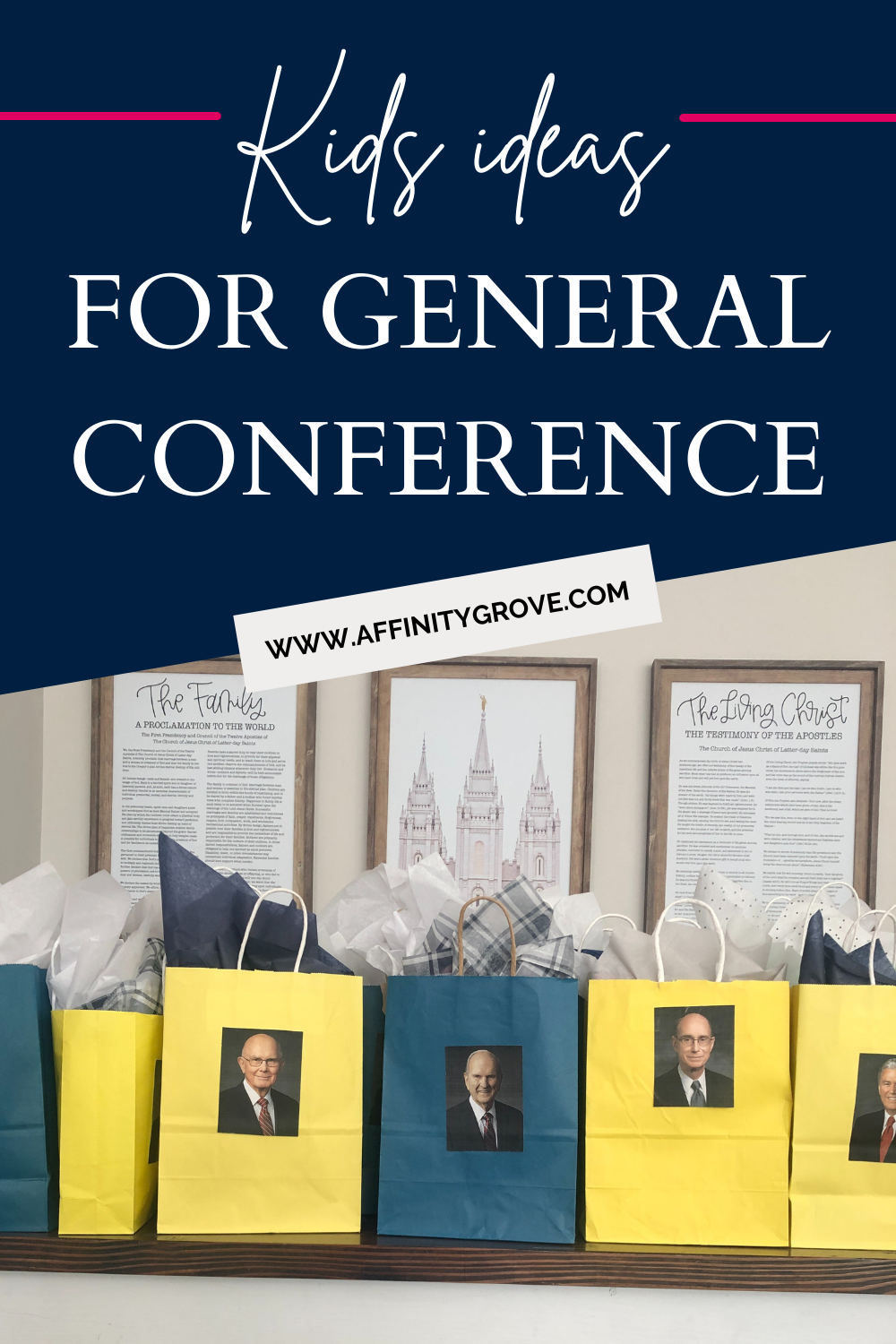 General Conference Ideas for kids!