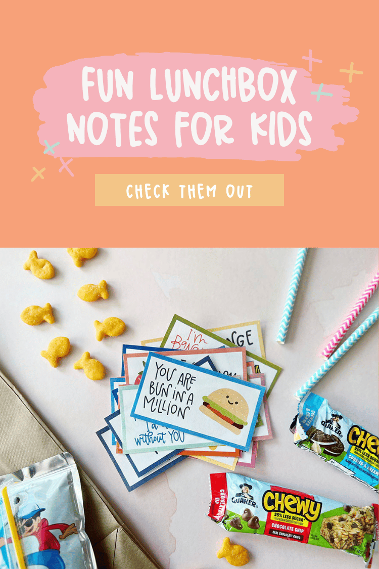 Lunchbox notes for Kids!